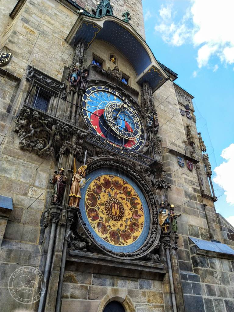 zegar astronomicznym Pražský Orloj