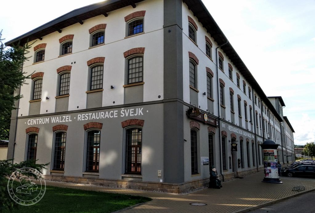 Restauracja Svejk w starej fabryce włókienniczej 